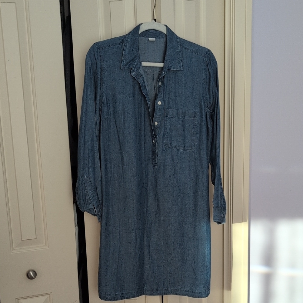 Denim Shirt Dress